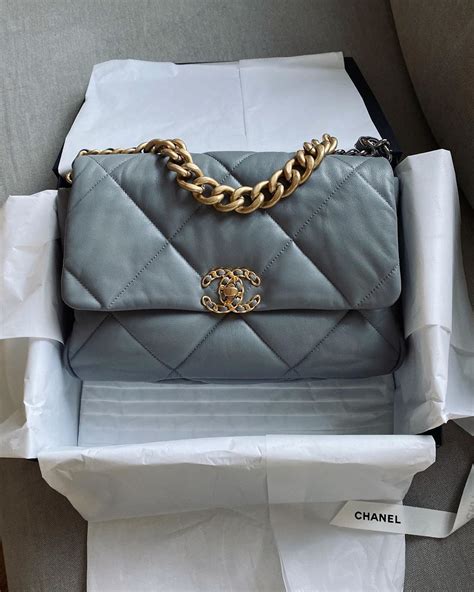 chanel 19 mini flap bag|Chanel 19 bag large.